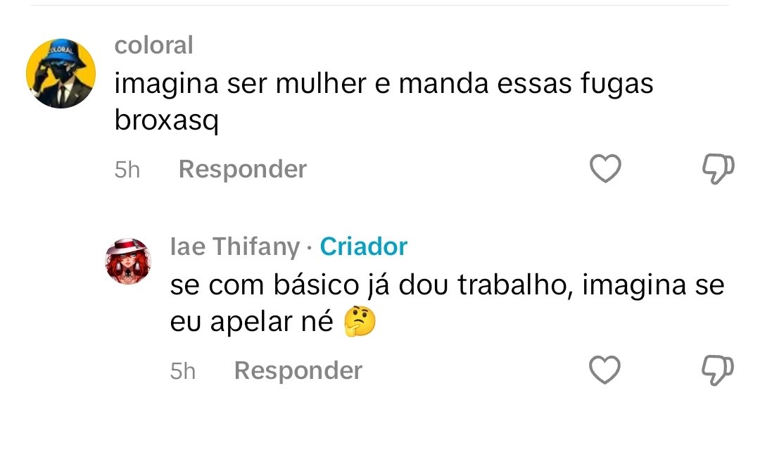 Gente frustrada é foda né? Kkkk