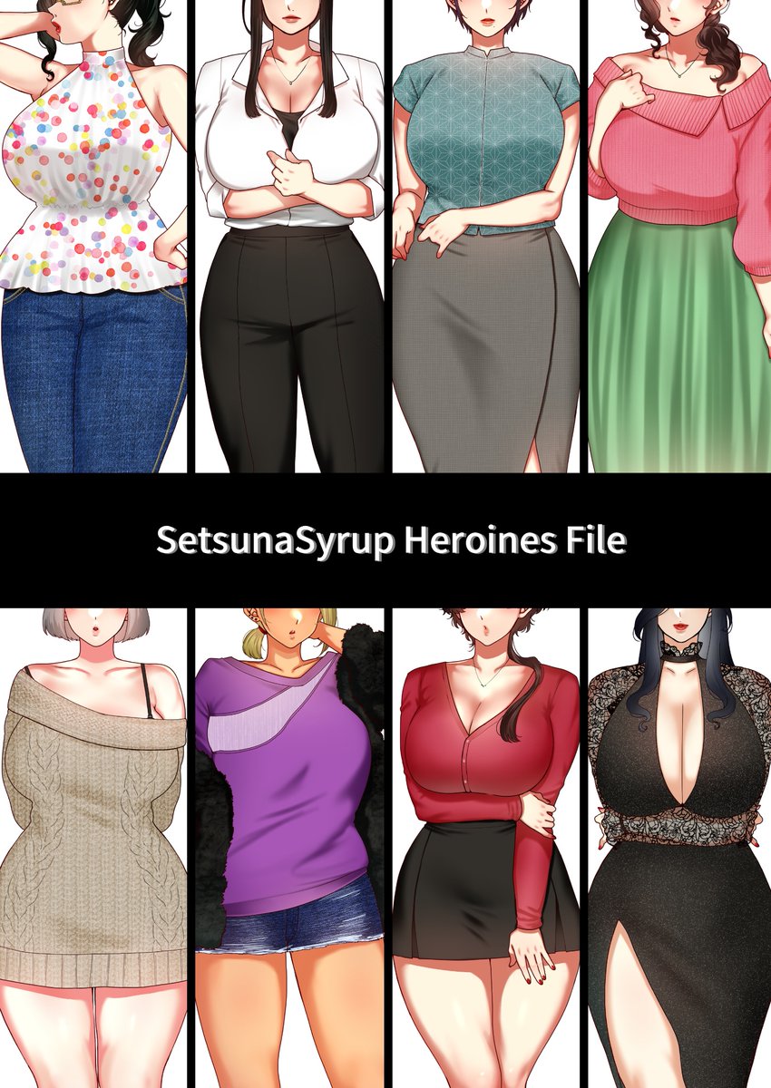 【お知らせ】
先日リリースした第20作に追加アップデートを実施!🍸
これまで登場したヒロインに関するミニ設定資料集が爆誕しました!
すでにご購入頂いている方は無料でお楽しみいただけますのでぜひご覧下さいー!!

https://t.co/g4rTtNcOOX #DLsite 