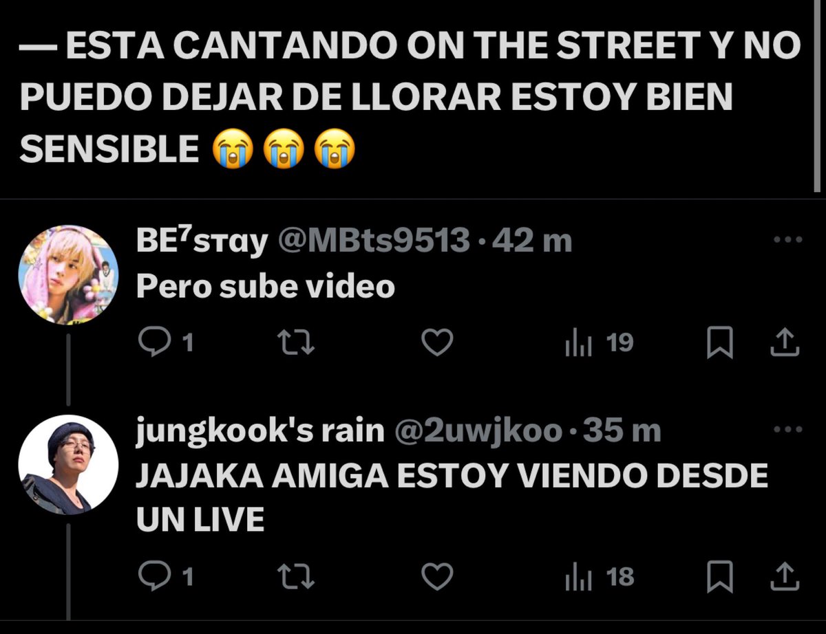 sugamihoney's tweet photo. no se si reír o llorar 😭😭😭 https://t.co/e0CdYDLUM1