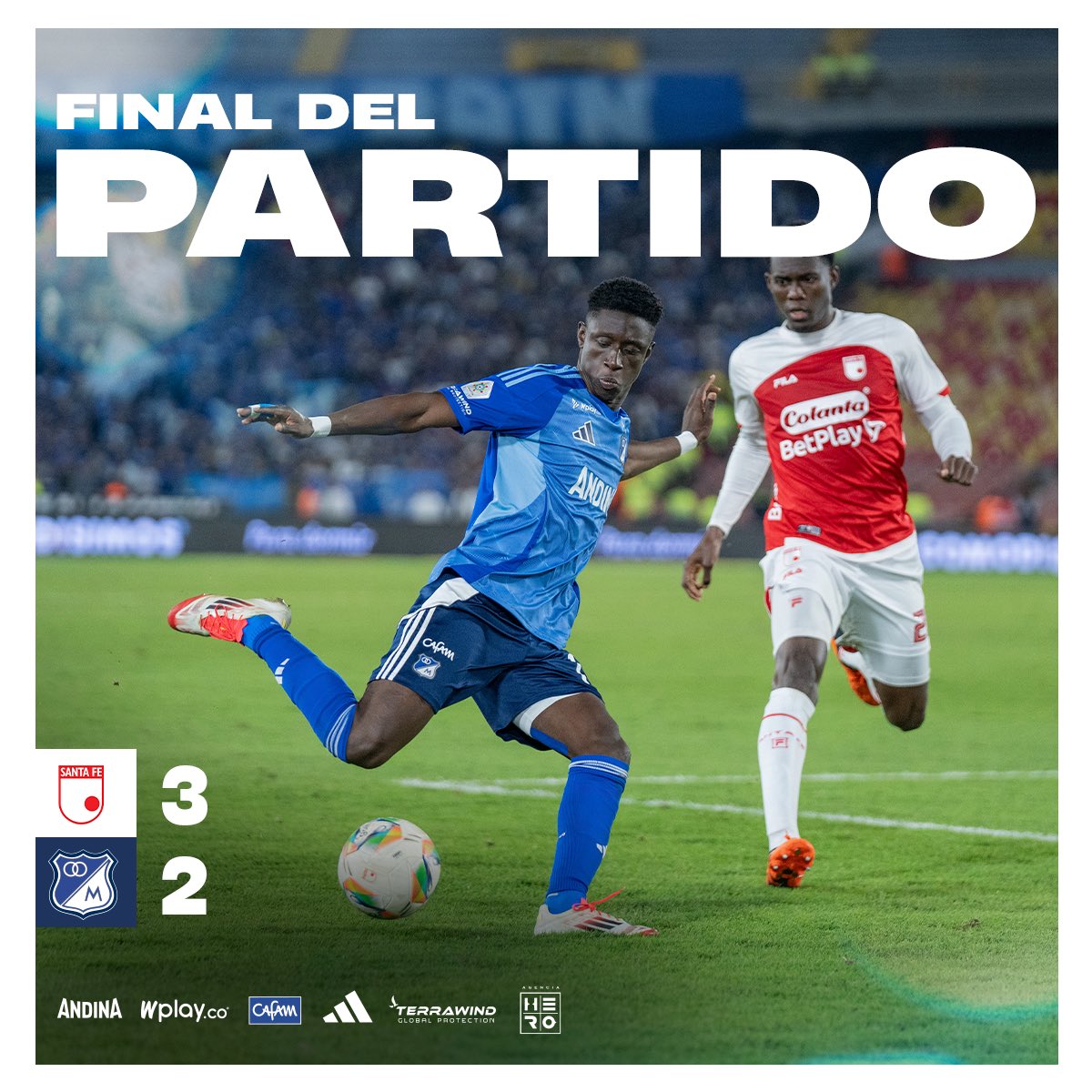 Millonarios FC tweet media