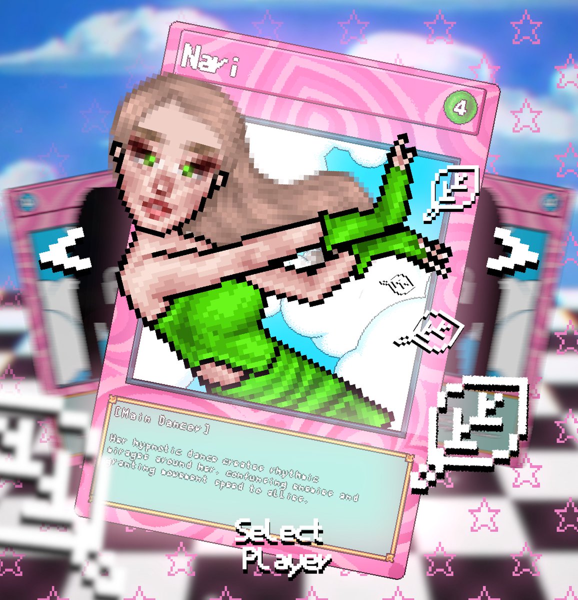 3RD PLAYER: KIM NARI 🍃

SKILL: SUPER DANCER
#4BIT #KGNGG