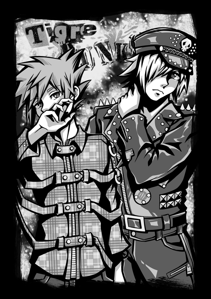 Lina_shingetsu's tweet photo. ⚪️⚫️ B/W series: Tigre PUNKS 🐅

#TWEWY #NTWEWY #NEOTWEWY #TheWorldEndsWithYou #すばせか #新すばせか https://t.co/3U9klw6Ccc