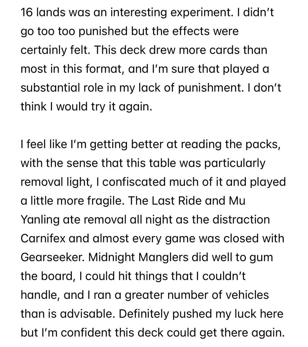 Declined_Penta's tweet photo. Further thoughts. This one was a weird one. https://t.co/MATnzy049s
