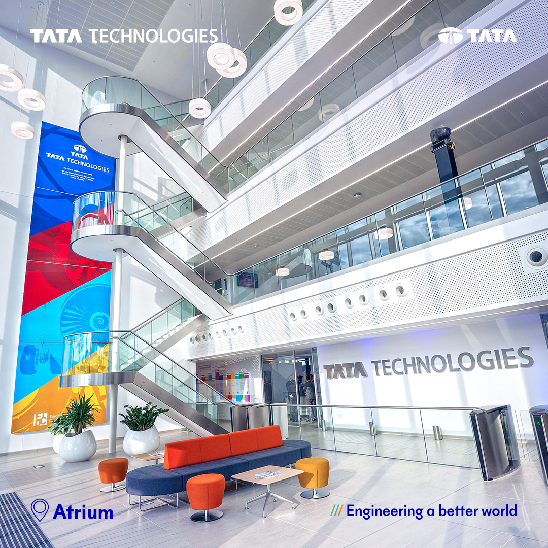 TataTech_News's tweet photo. #TataTechnologiesTour - 🌍 Welcome to Tata Technologies UK! 🇬🇧 Take a virtual tour of our Warwick office—the European Innovation & Development Centre (#EIDC) where engineering meets the future!
Located in the heart of the UK’s automotive innovation hub, EIDC is where our teams collaborate, create, and engineer next-gen mobility solutions that make the world safer, greener, and smarter. 🚘 With a flexible workspace, sustainable design, and dynamic culture, this is more than just an office—it’s where ideas take flight! ✈️
Take a look around & tell us—what’s your favourite part of this space? Drop your thoughts in the comments!
🔗 Explore careers at UK Tata Technologies workplace by searching for the United Kingdom on the careers page here - https://t.co/8tNCEGbEd7
#TataTechnologies #Warwick #EngineeringABetterWorld #Innovation #WorkplaceCulture #Sustainability #Technology #CreativeWorkplace #DreamJob #unitedkingdom