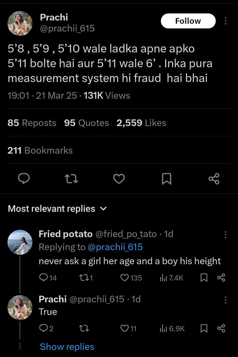 rum_ka_jogi's tweet photo. In mohtarma koi reach k liye bakaiyti karna hai aur wo mil bhi raha
Ladko ka ja k ye naapti hain kya ...height ?
Kya measurements lena hai tumko
Tum weights and measurements dept se ho kya
Apna pata nahi bakaite karlo bus....
#suprabhat
#Subh ka gyan https://t.co/pKGUrrp9MG