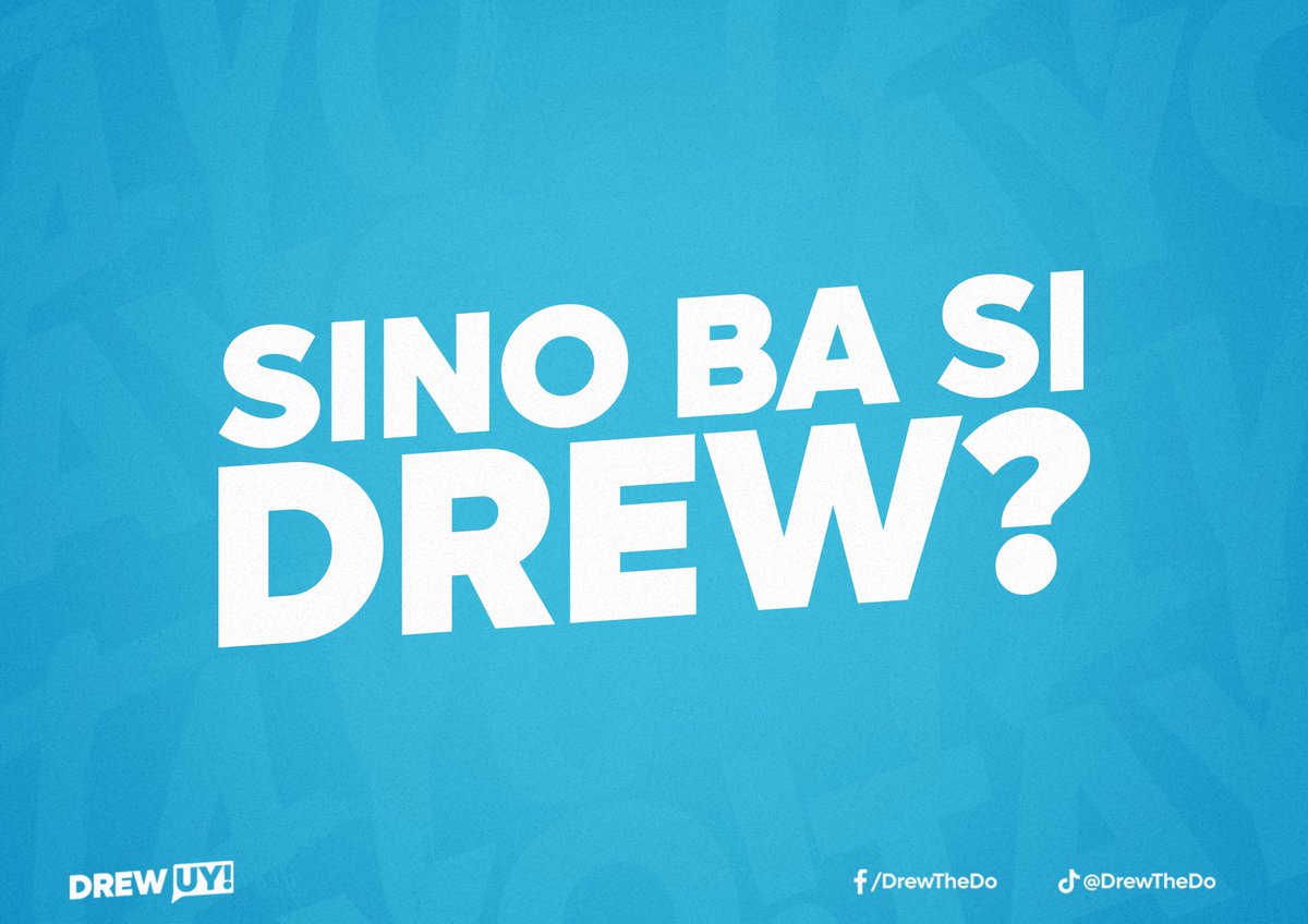 DrewTheDo_'s tweet photo. #UYMayPlanoSiDrew! 

Sino ba si Drew Uy na naglalakas loob lumaban sa isang dynasty? 

#PitongPlanoParaSaParañaque 
#UYParaSaParañaque 
🔵6. Uy, Drew (IND) #ParaSaParañaque https://t.co/zBHkJEqCn8