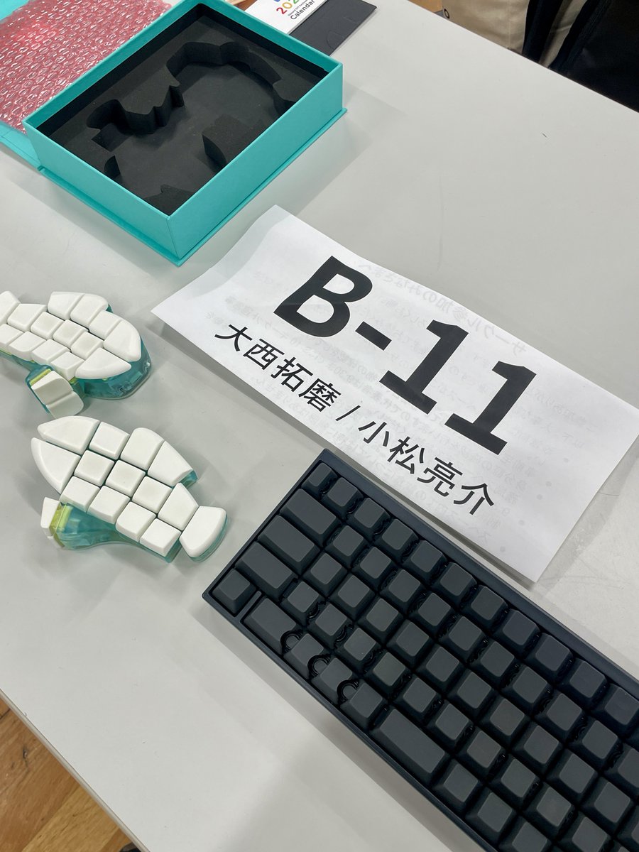 昨日のキーケットでキーボード熱が再燃してきました🔥🔥
嬉しいお声がけも沢山いただき楽しい1日になりました
これからインターネットでの販売の準備に取り掛かかります🏃
