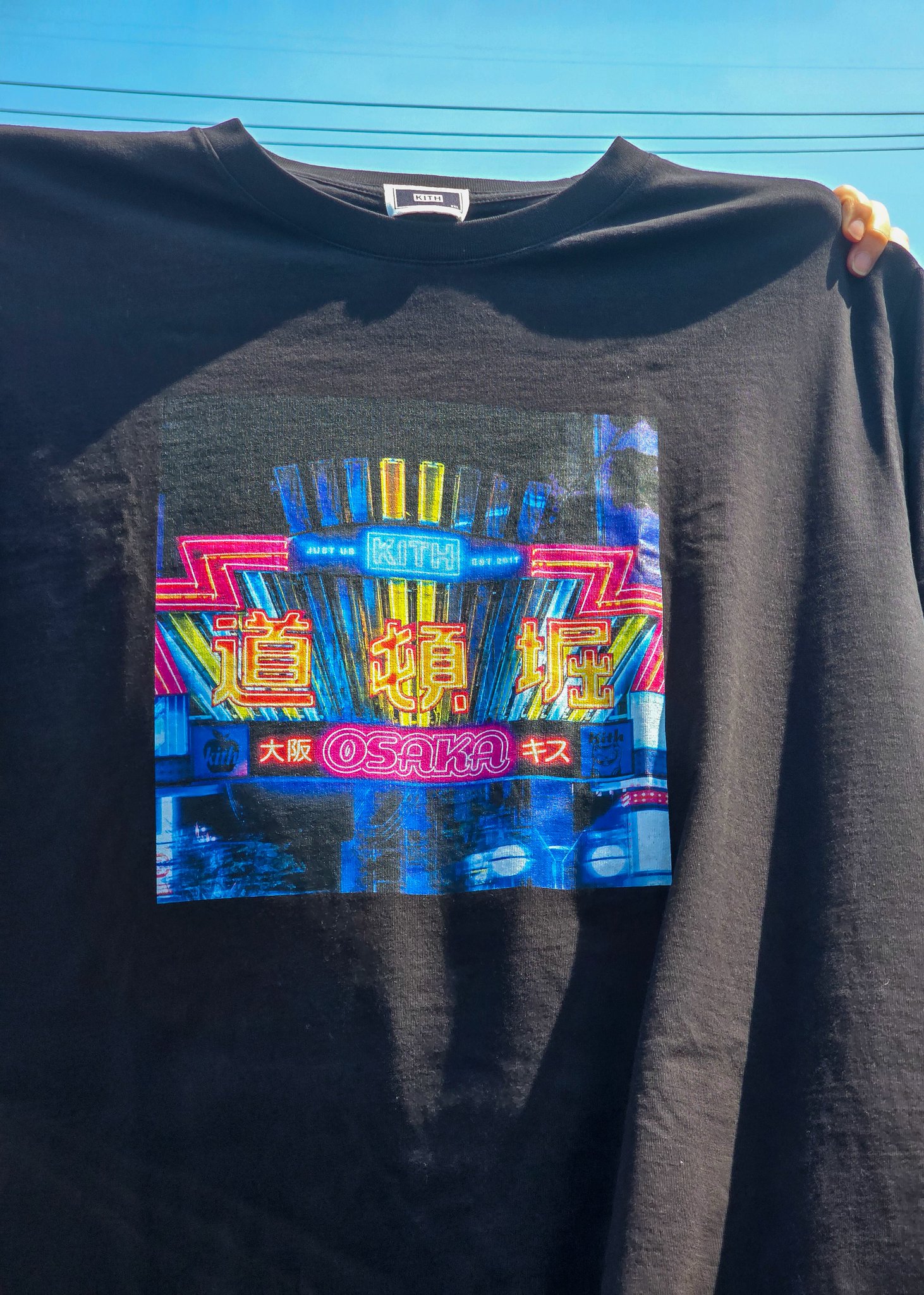KITH osaka 道頓堀Tシャツ Lサイズ 新品未使用 sakana∴怪獣🦖🌃🌕️ on X: