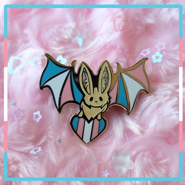 I just received LGB(a)T enamel pin - Transgender pride edition from mewthecatboy via Throne. Thank you! throne.com/auvenil #Wishlist #Throne