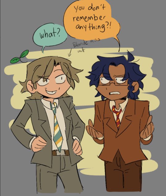 me and <a href="/Vampyrx_/">Zenith_</a> sonas as protag and coworker from #elevatorhitch 

#sig #protag #coworker #downboy