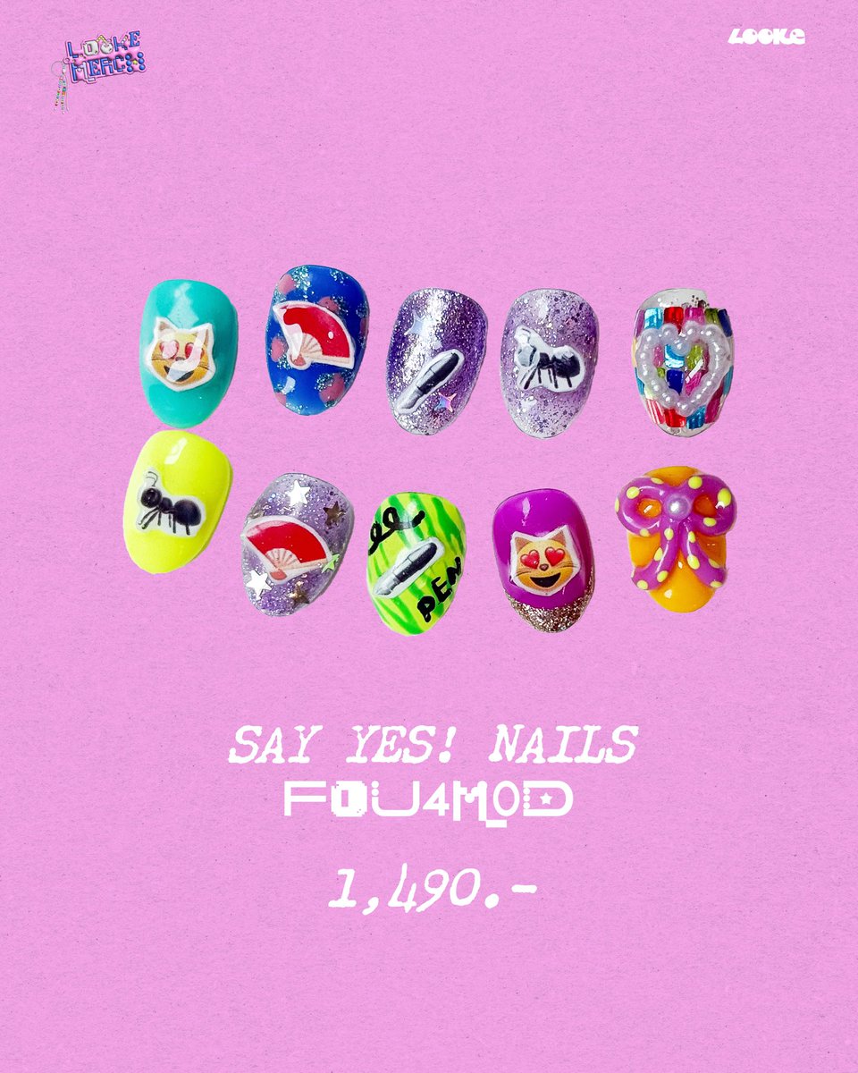pjmahidol's tweet photo. looke turning the gelboys’ nails into merch was so genius… I WANT EVERY SET https://t.co/QpR3rRt6Nx