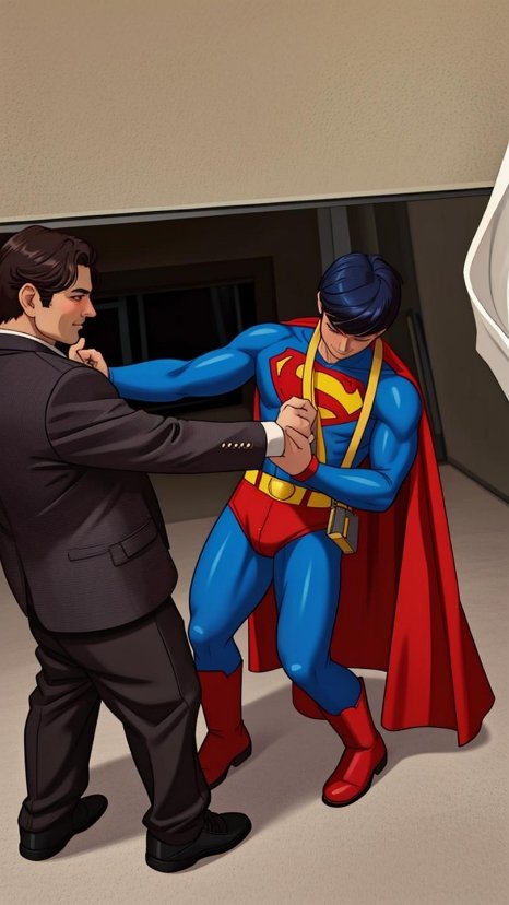 weak_superman's tweet photo. animated version of Superman vs Lex

#MindOverMuscle
#WeakSuperman
#SuperSlave https://t.co/0PMY5sWuCH
