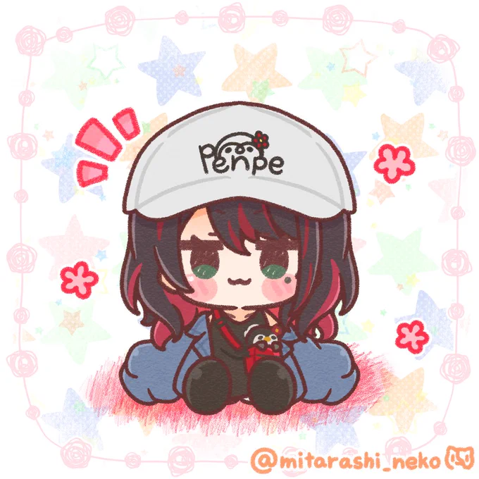 ぺんぺ3周年!おめでとうございます～!! #緋月ゆい3周年