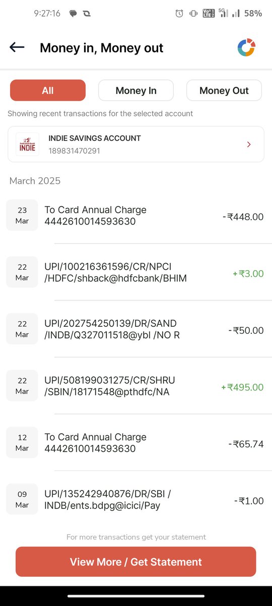 rahullrkc's tweet photo. @MyIndusIndBank Why this much deducted from my bank account? When I opened the account, there was no mention of an annual card charge. and how many times do you deduct the annual charge? The bank deducted money on March 12th and again yesterday. refund or will do the complaint. https://t.co/Z177hpTcIT