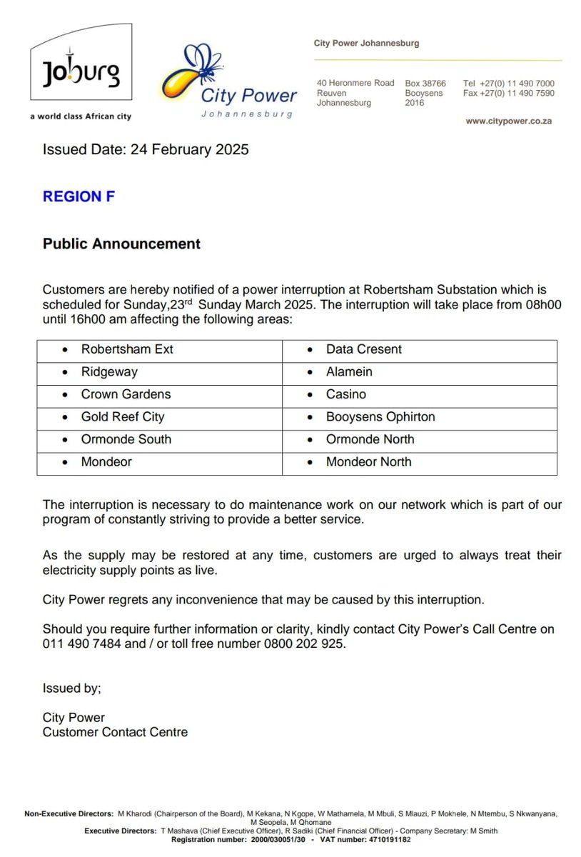 @CityPowerJhb tweet media