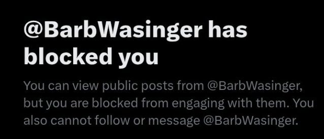 MalyClovek's tweet photo. Kansas District Rep Barb Wasinger blocked me during Lent. That's mean. I believe I should tell the priest on her?
He might ask me, "Did you discuss your hurt feelings with barb, my child?"
I cannot, Father #barbBlockedMe
#christianNationalists #pray4barb
@KansasEllis #ksleg https://t.co/6gF4WK7zfd