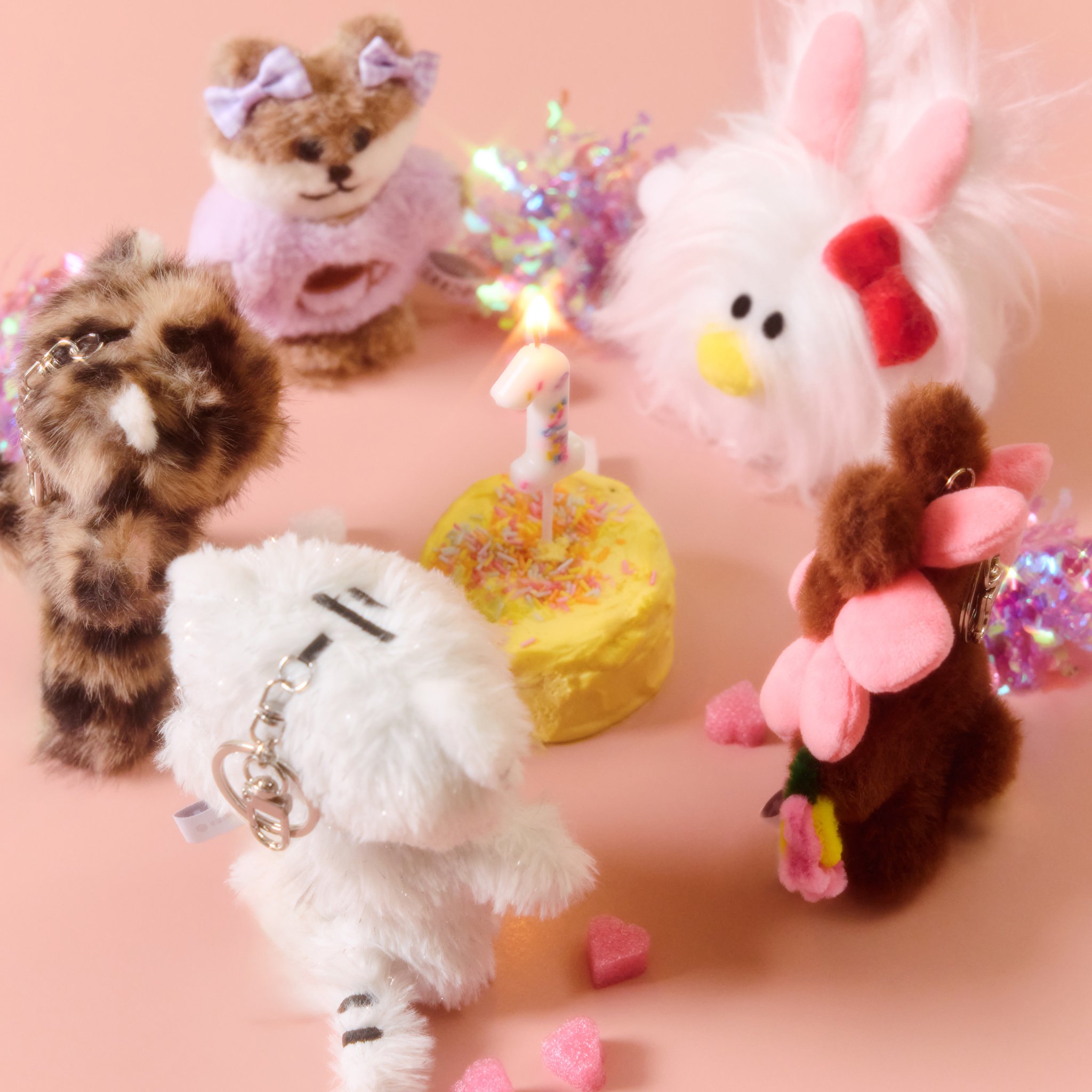 ILLIT ウォンヒ 1st Anniversary Plush Keyring In stock ] ILLIT 1st Debut Anniversary Official MD - Plush