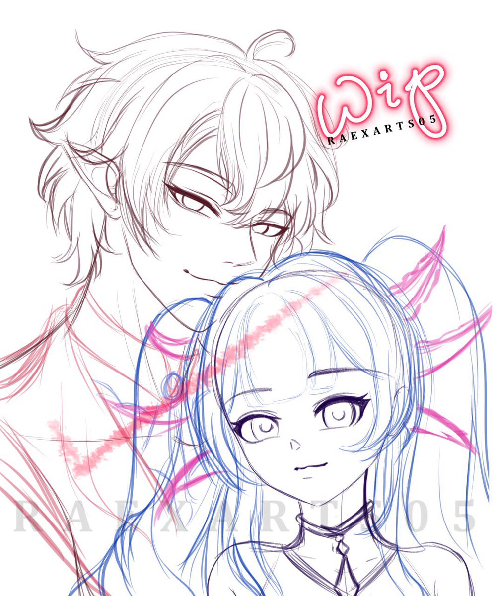 Raexarts05's tweet photo. WIPs of a Vgen Couple YCH Commission

My vgen: https://t.co/SkafFiRr2u

#commissionsopen #ych #digitalart #sketchart #commissionopen #commission #art https://t.co/XHjfGQwFVF