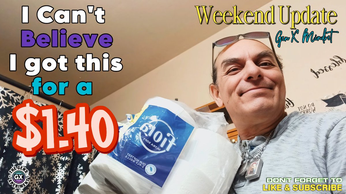 Dethtripper's tweet image. Good Vibes Saturday: Epic Interview Update &amp;amp; $10 TP for Only $1.40! youtu.be/HQM0UsZg6Ek?si… via @YouTube #GoodVibesSaturday #InterviewUpdate #PositiveEnergy #LifestyleVlog #ThriftyShopper #BargainShopping #JeromeRubio #GenXXperiment #YouTubeVlog #GenerationX #GenX #WeekendUpdate