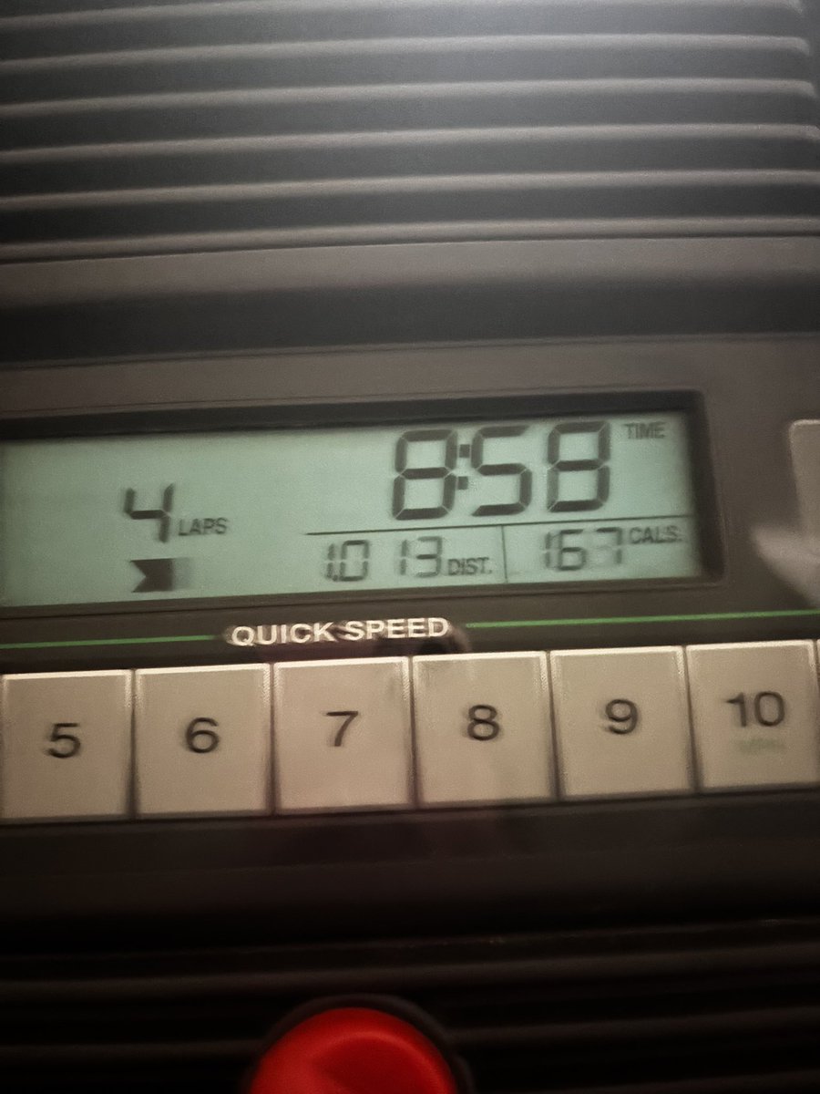 got some inclined running in!!!!