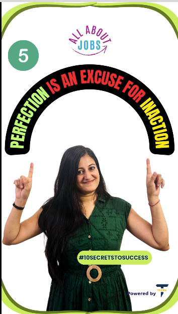 AllAbout_JOBS's tweet photo. Perfection is an excuse for inaction🚀

Because people wait for things to be “Perfect.” The truth? #success comes to those who START, not those who wait

💬 What've you been putting off for too long?

#TakeAction #ProgressOverPerfection #CareerGrowth #DreamJobRealities #jobsearch https://t.co/Xwtqp1U5oO