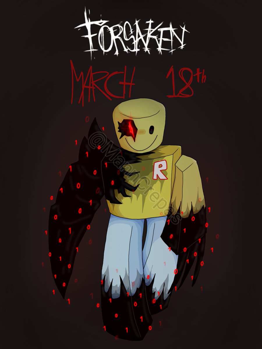 HE IS CORRUPT ENERGY 
HE'S GOT DIGITAL FOOTPRINTS
HE IS JOHN DOE

#forsakenroblox #forsaken #robloxforsaken #ROBLOX #forsakenart #JohnDoe