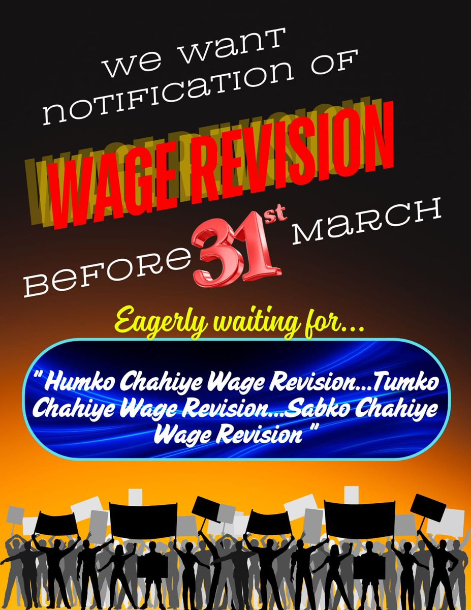 sidipandya's tweet photo. #GIPSAWAGEREVISION 
#NoSettlementNosupport 
#notificationbefore31stMarch 
@DFS_India 
@FinMinIndia
@nsitharaman 
@narendramodi 
@PMOIndia https://t.co/2gD09LC0Hz
