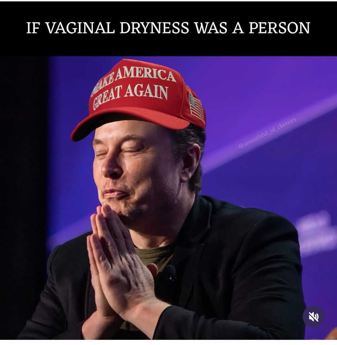 No amount of vaginal estrogen could ever fix this one either.