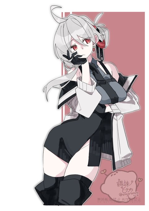 黒いリボン似合いそうだなとかピアス見せる髪型にしたいなとか 