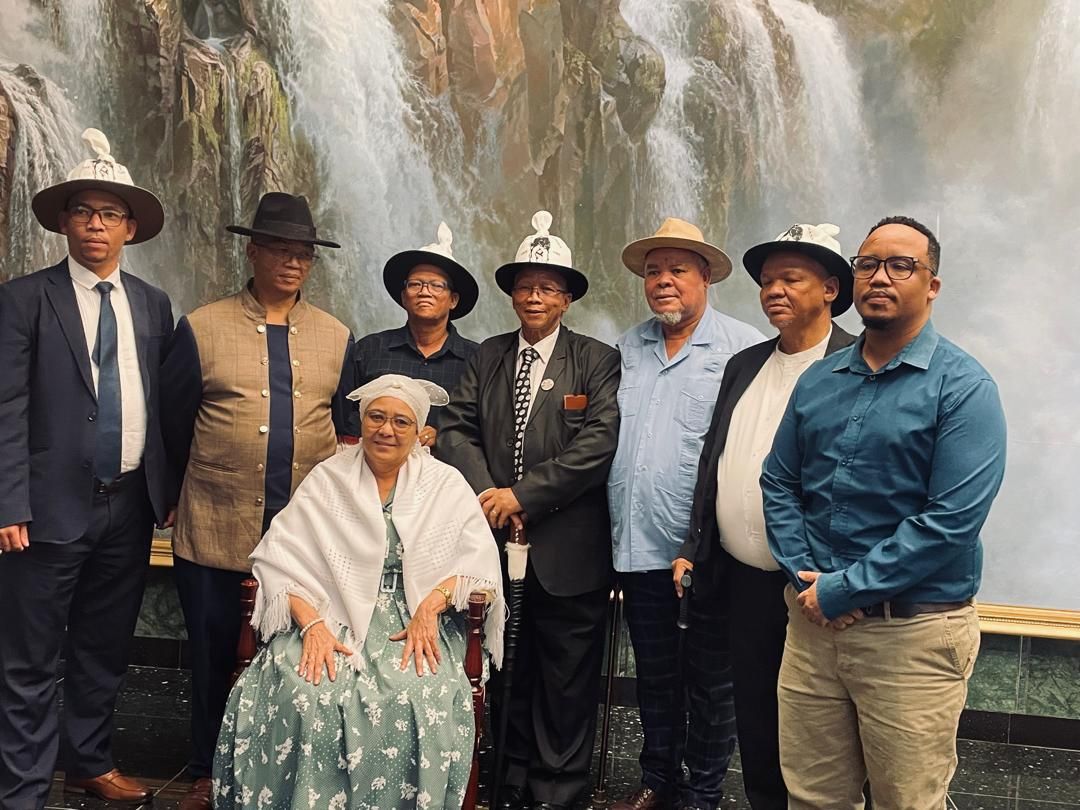 FAMILY SUPPORT … Friends and family members of newly appointed vice president Lucia Witbooi came in numbers to support and celebrate her new position at State House in Windhoek on Saturday. Update: Tracy Tafirenyika
