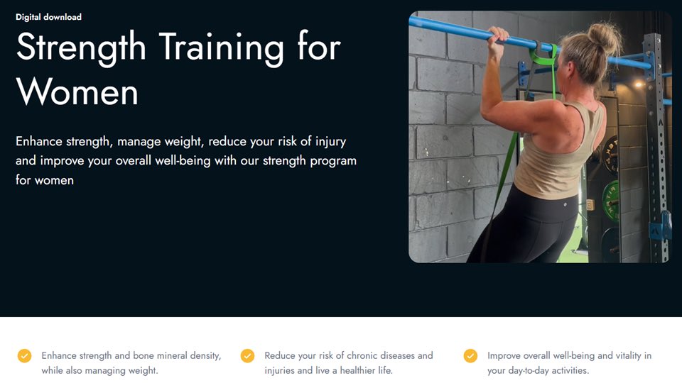 Tim Gabbett (@timgabbett) on Twitter photo One of the greatest advances that I’ve seen in training over the past 30 years is women embracing strength training! I have so many strong women in my life, so it made perfect sense to develop a “Strength Training for Women” program! Download yours today!
gabbettperformance.thinkific.com/collections?pa… One of the greatest advances that I’ve seen in training over the past 30 years is women embracing strength training! I have so many strong women in my life, so it made perfect sense to develop a “Strength Training for Women” program! Download yours today!
gabbettperformance.thinkific.com/collections?pa…