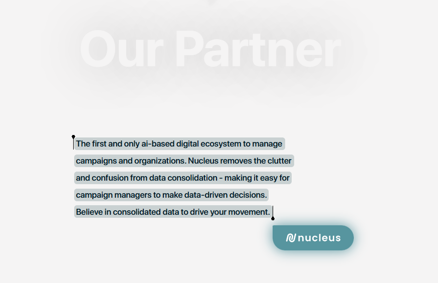 Influenceable Influenceable has several interesting screenshots on their