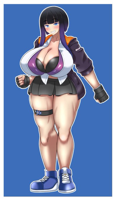 Skeb依頼にて、らがー先生(@Twi2Ryu)にオリキャラのルリコを描いていただきました
筋肉質な脚がいい⋯ありがとうございました! 