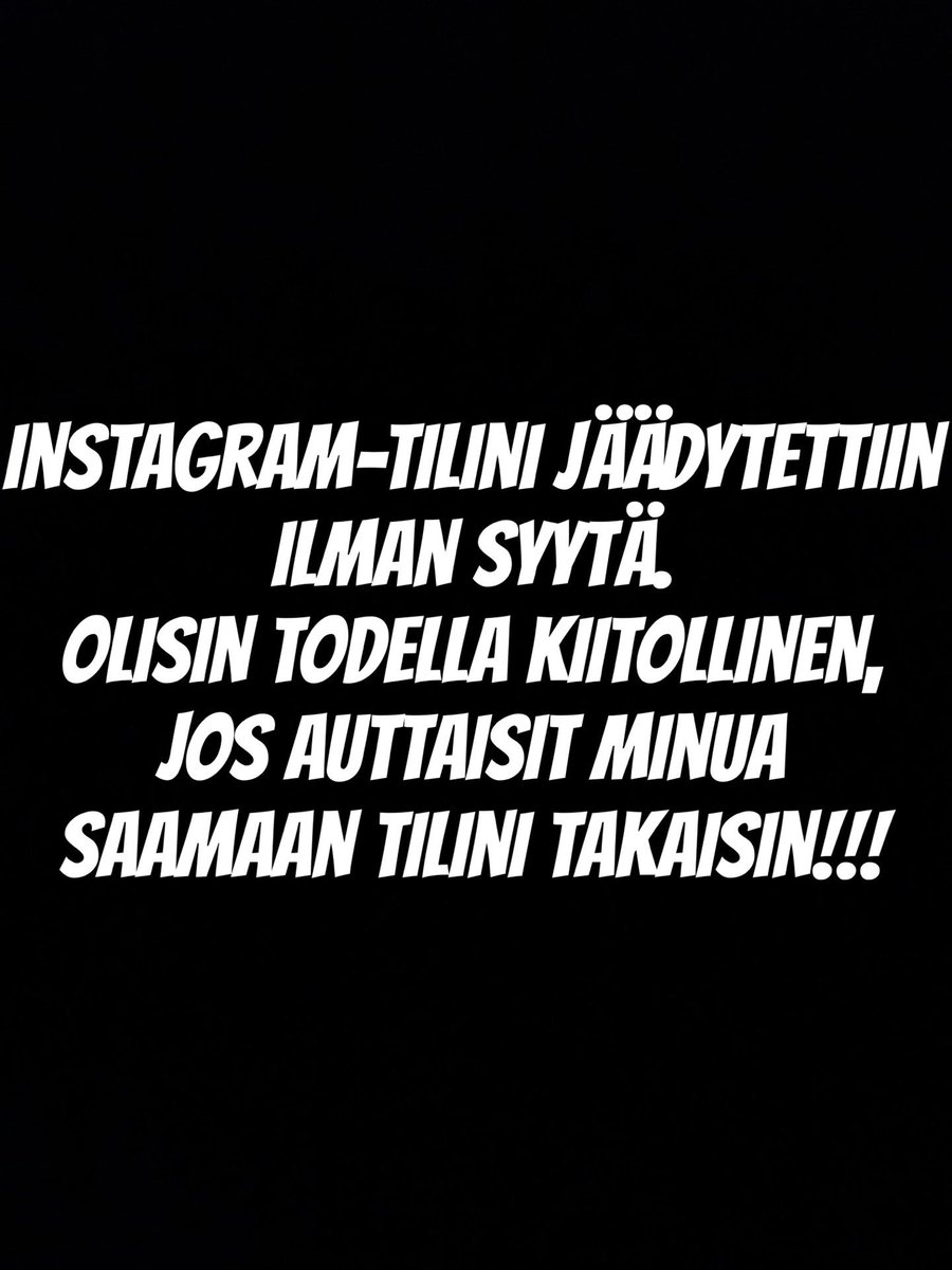 AkaiXStarXCon's tweet photo. My Instagram account was suspended for no reason. I appreciate it if you could help me get my account back!!!

僕のインスタがコミュニティガイドラインに違反などしてないので審査は通りましたが、何故か突然停止されました。アカ​​ウントを取り戻すために是非ご協力いただけると助かります!!! https://t.co/V4gzMaAxu6
