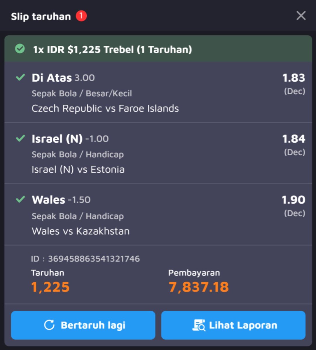 Bolacamarvipp's tweet image. Intinya profit 🥸

#Stopjudi #Antivar #mixparlay #zonauang #tipster #zonajajan #timnasday #bolacamarvipp #Giveaway #pinjol #jasapinjol #jasadesign #remotejob