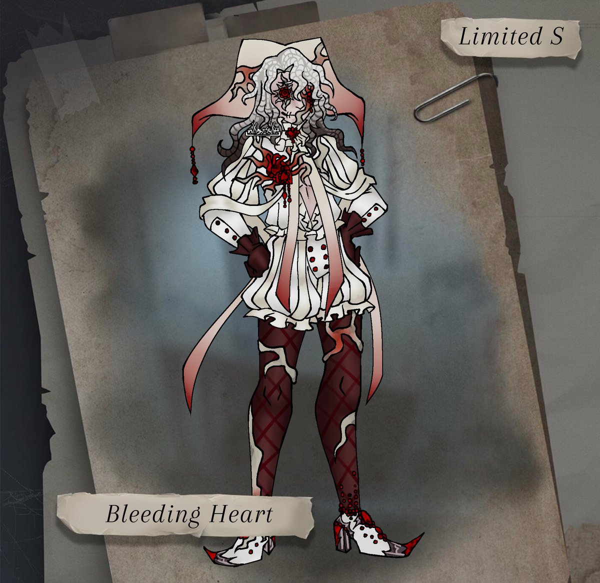 nxght_shxft's tweet photo. Feliks Gąska, The Jester — Bleeding Heart (Limited S tier concept)
-
#IDV #identityVイラスト #identityv #idvoc #identityvoc #idvskin #idvfanart 

never make me draw this again (/j) https://t.co/x5uxWhWYZU