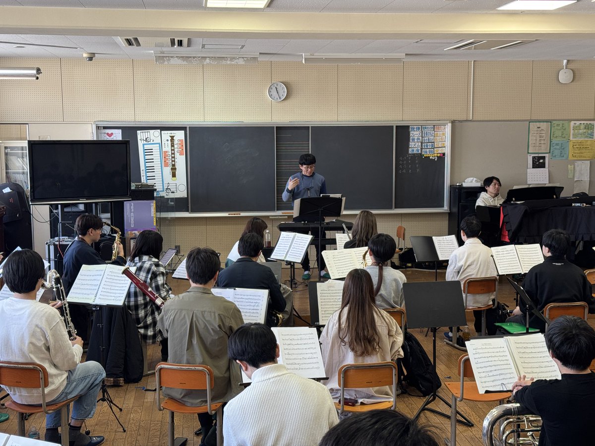 shimadawaon's tweet image. 3月29日の演奏会に向けて、合奏練習✨

エントドルウインド栃木公演をぜひ🙏