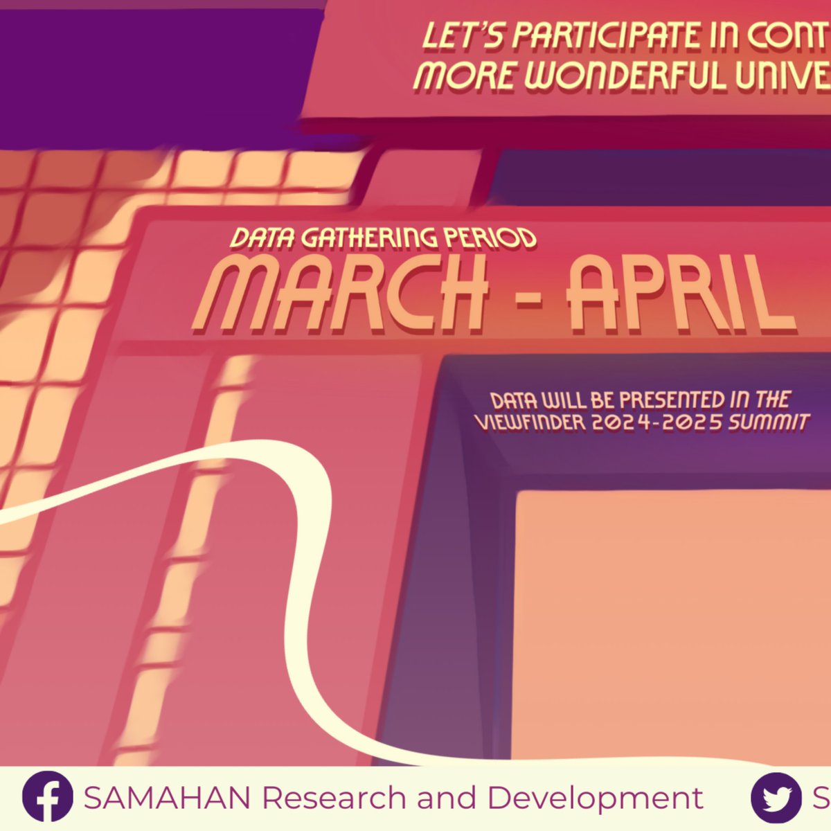 SAMAHANResDev's tweet photo. 𝐀𝐓𝐓𝐄𝐍𝐓𝐈𝐎𝐍 𝐀𝐓𝐄𝐍𝐄𝐀𝐍𝐒

The ViewFinder is the SAMAHAN Research and Development's annual flagship project. We are now at the second phase of the project, which is the ViewFinder Survey.

#OntoThePresentAndBeyond
#VIEWFINDERSUMMIT24-25

[1/2] https://t.co/umOE40b3TC