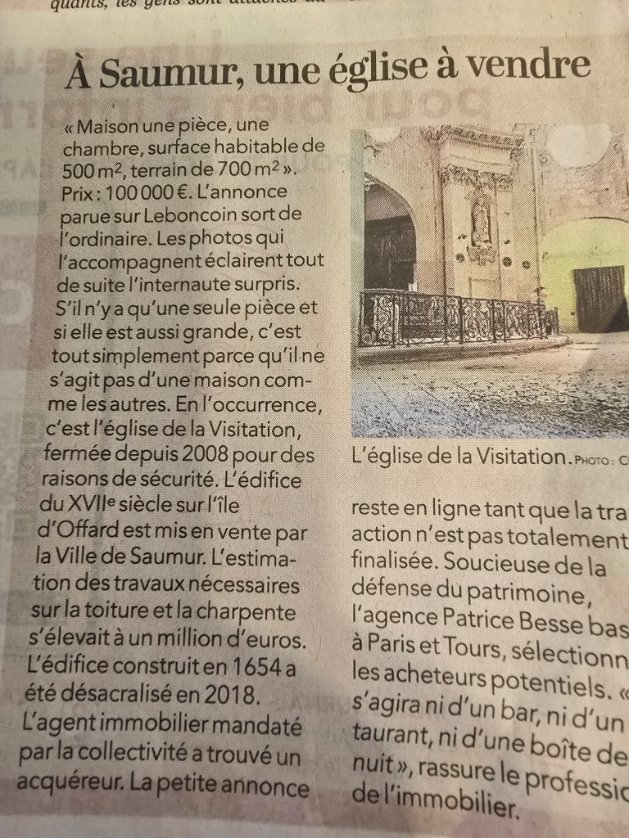 Une église à vendre,  à l'instar de <a href="/TJFofficiel/">Tiken Jah Fakoly</a> , plus rien ne m'étonne,  dans notre occident corrompu.

Hey <a href="/Jaquieetmichel3/">Jaquieetmicheloff</a> meilleur lieu pour une scène de Scrabble je pense, le kinkometre dépasse le level 9000.