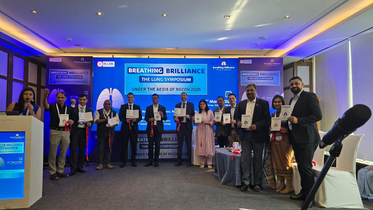 Introducing LuNGS Alliance: Transforming Lung Cancer Care with FREE NGS Testing! 

The Cancer Research &amp; Statistics Foundation (CRSF) proudly launches LuNGS Alliance—a game-changing initiative unveiled at Breathing Brilliance: The Lung Symposium in Delhi (March 22, 2025).

1/3