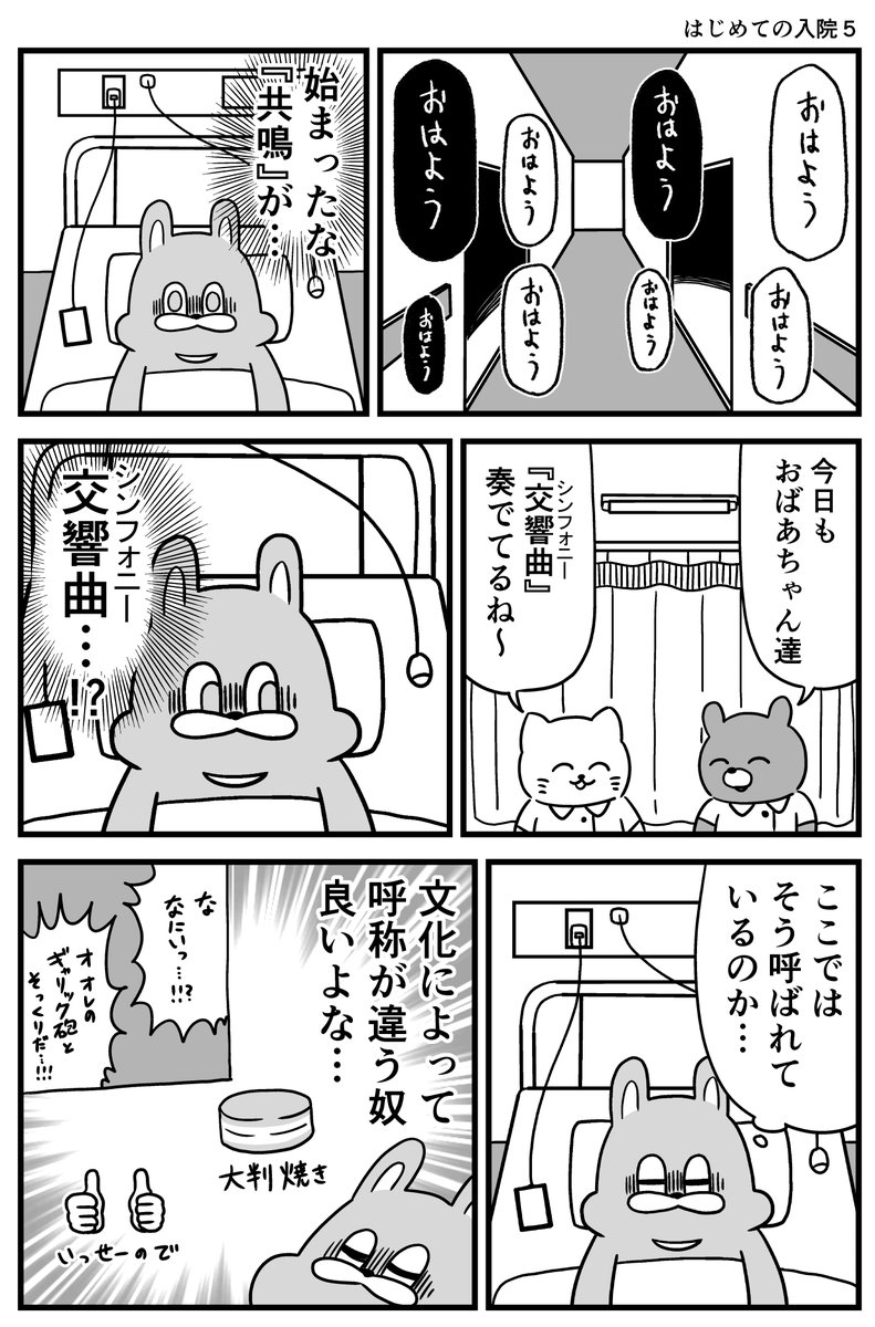 入院エッセイ 