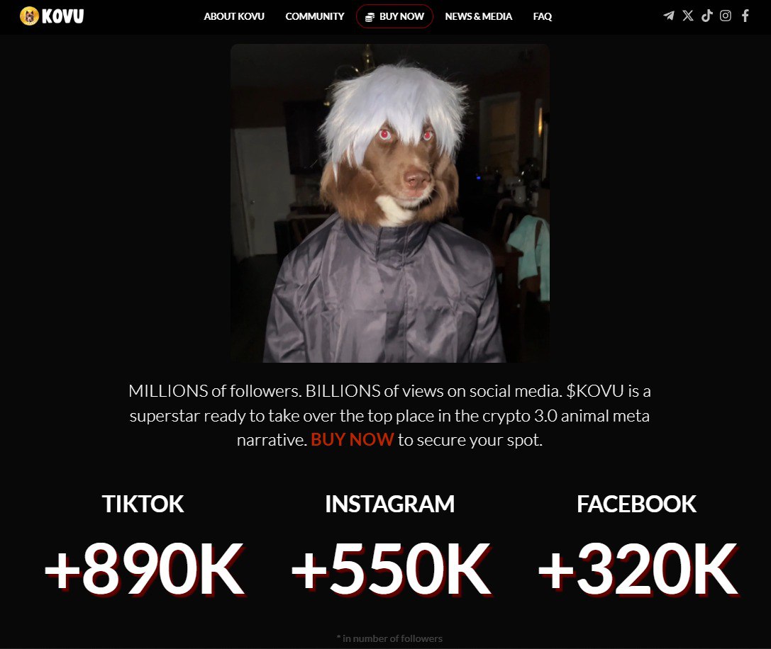 surferchump's tweet photo. @100xAltcoinGems Let’s talk $KOVU

🐕 Real dog (viral Red Husky)
🧑‍💼 Owner is top holder &amp; holding marketing wallet
🔥 Listed on DigiFinex
🛍️ Merch store live
🪙 Silver collector coin
❤️ NFTs coming and more coming
This is a brand. Join early.

CA: 
Acud16jqA9j1Hc83JrHYeiN2BpK8LYYQ1h6FGnYrpump https://t.co/u0Z4qlzniD