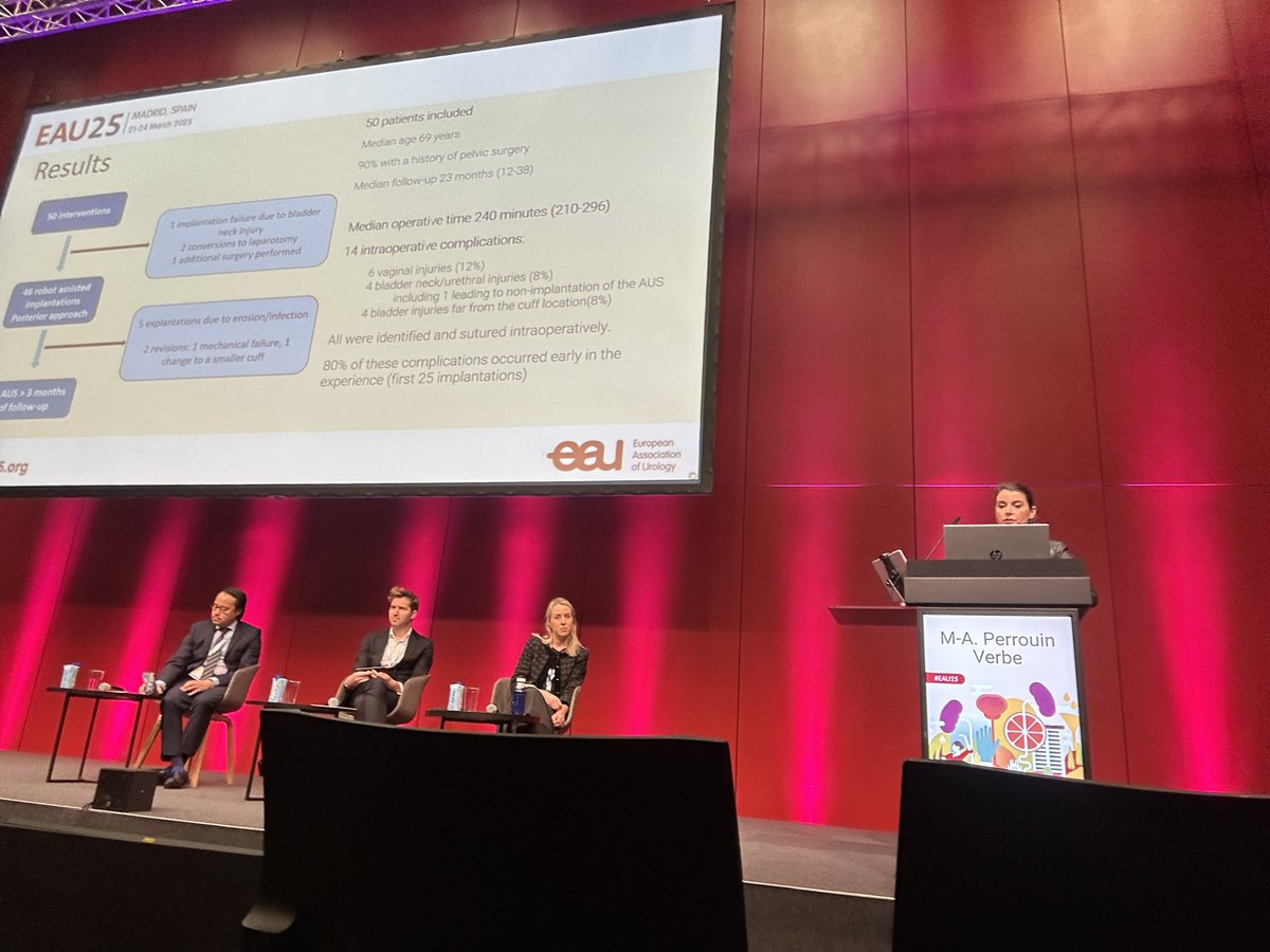 Benoît Peyronnet (@bpeyronnet) on Twitter photo Having a great session on male and female SUI pink room N101. Excited to see more and more data on female AUS. Congrats <a href="/vturodynamic/">Vincent Tse</a> <a href="/EabhannOC/">Eabhann O'Connor</a> <a href="/DrHerve_urology/">François HERVÉ</a> on a superb moderation #EAU25 Having a great session on male and female SUI pink room N101. Excited to see more and more data on female AUS. Congrats <a href="/vturodynamic/">Vincent Tse</a> <a href="/EabhannOC/">Eabhann O'Connor</a> <a href="/DrHerve_urology/">François HERVÉ</a> on a superb moderation #EAU25