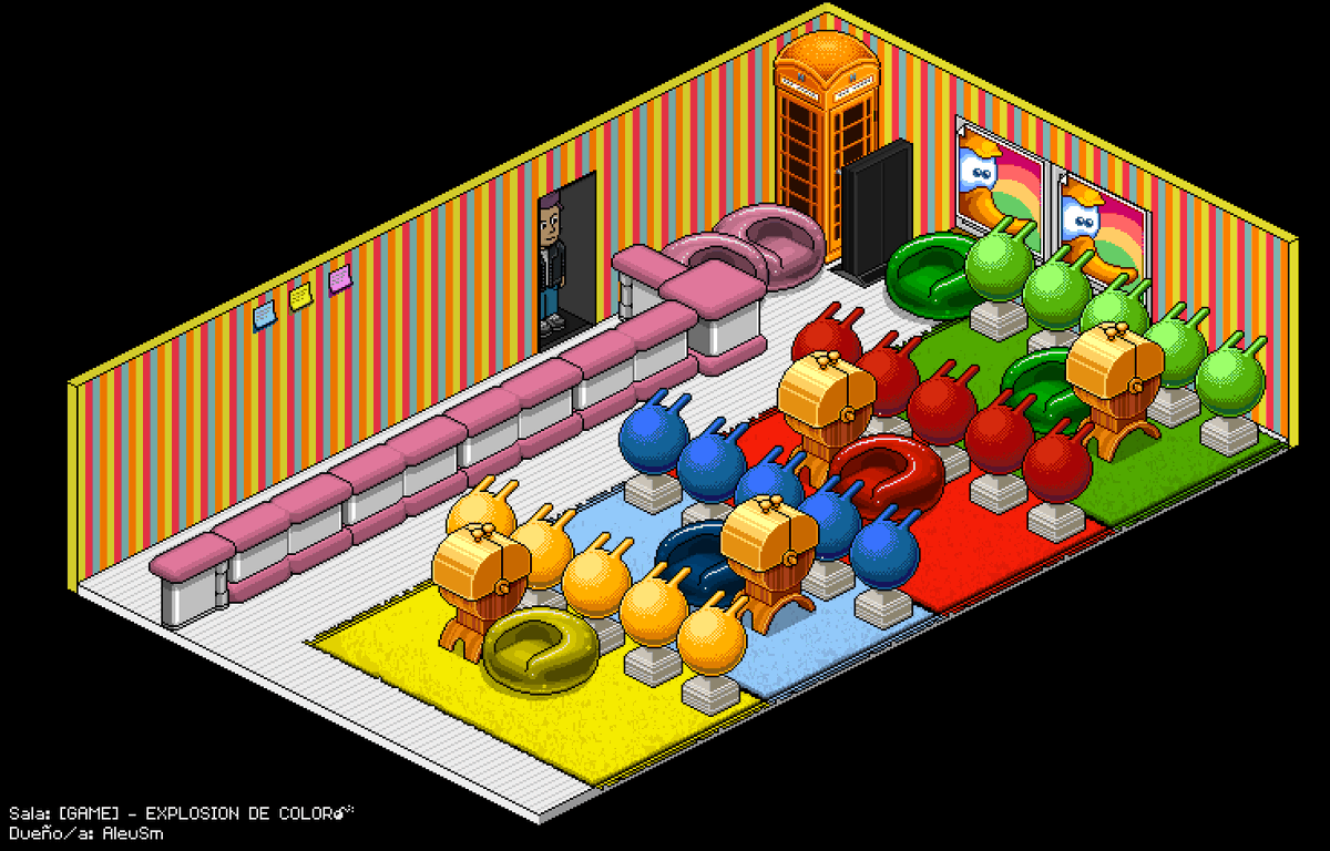 AleuHabbo's tweet photo. 💡 Explosión de color – Un juego de estrategia en el que los participantes deben encender todas las bombillas antes que los demás. https://t.co/7HVAMRj8jr