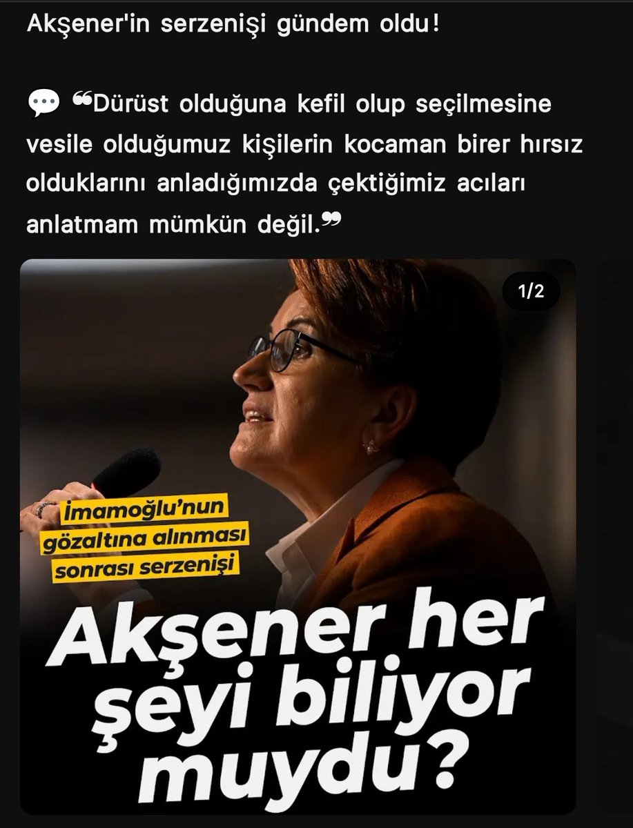 zhrgrn's tweet photo. Zaman sizin gerçek niyetinizi ortaya çıkaracak demiştim. Seçim kaybetmemizin tek nedeni bu hanımefendidir. İyi parti seçmeni bir an önce gözünü açmalı ve tek aday çatısında örgütlerinden bağımsız oy kullanmalıdır. https://t.co/xDhouDnSln