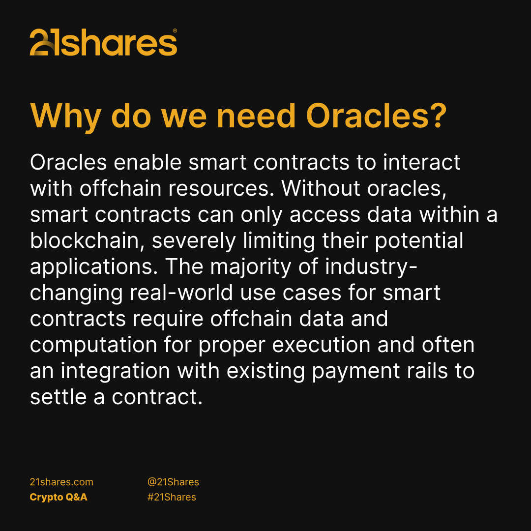 Ever wondered how smart contracts get real-world data? <a href="/chainlink/">Chainlink</a>'s decentralized oracle network is the magic behind connecting blockchain with external info. Dive into our weekly FAQ to unpack why Chainlink is a game-changer in crypto infrastructure.