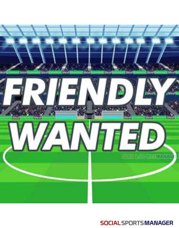 Hey! Calling all over 40’s teams. 

Does anyone fancy a friendly next week? Saturday 29th. 

Our opponents have had to withdraw, so we have pitch etc all in place and ready to go!

<a href="/Over40sfooty/">The home of over 40s football</a> <a href="/SDMVO40/">Sunderland & District Mill View Over 40’s League</a> 

Retweets welcomed. 

Come on - a Saturday without a game is no good! 🙏🏻