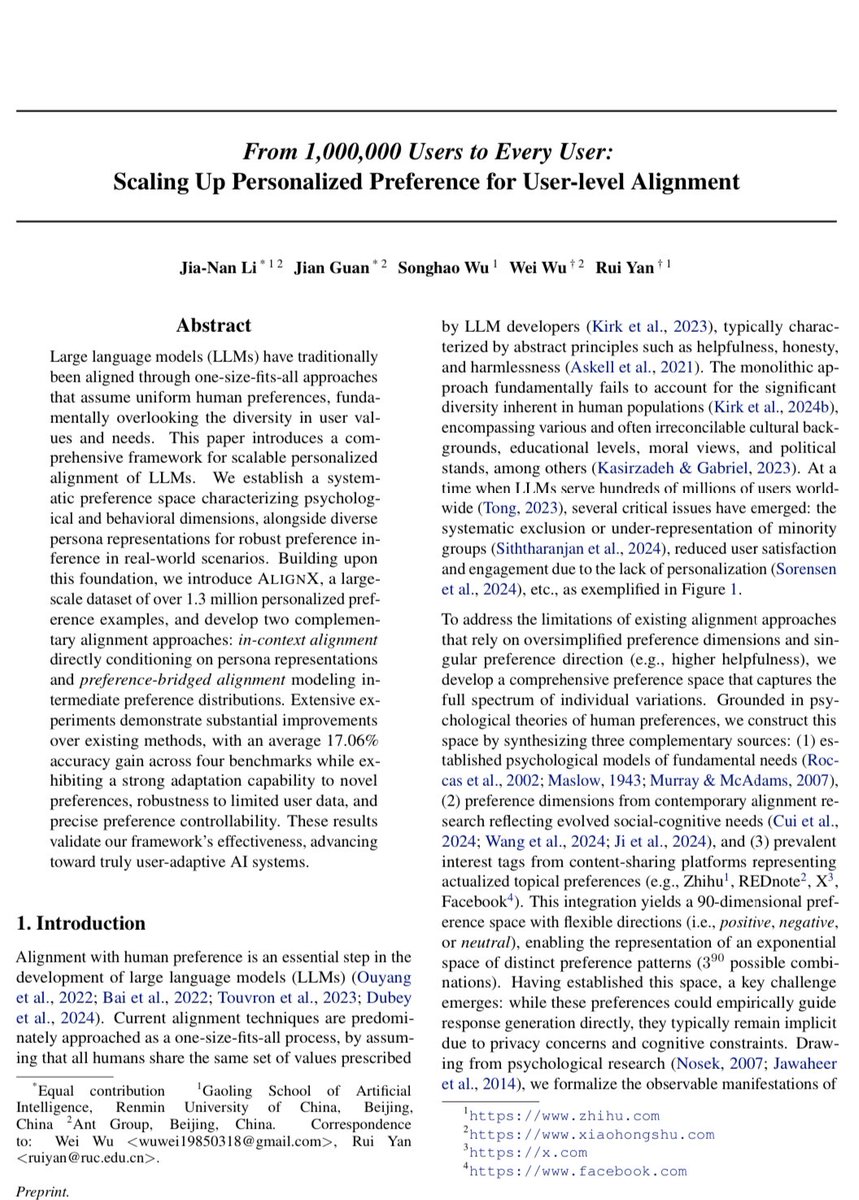 LLMにユーザーの性格を分析させ、それに合わせて振る舞わせるというアイデアと方法論が報告されています。

あらかじめ仮想的な人格を用意しておくのがポイントのようです。

性格を分析するとき（人格を用意するとき）は、外向的かどうかや、コミュニケーションのスタイルなどが考慮されます。