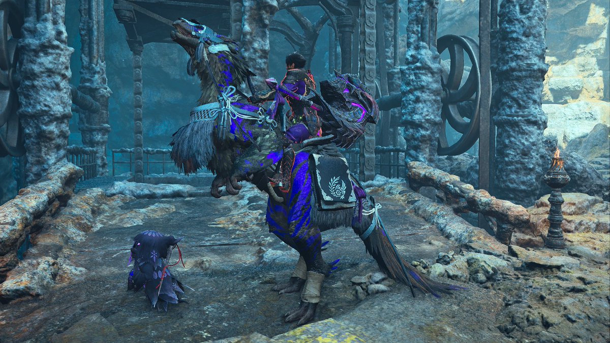 YTMadoz's tweet photo. My fashion set in monster hunter wilds info i give you the edge lord hunter https://t.co/cVj1NfApds