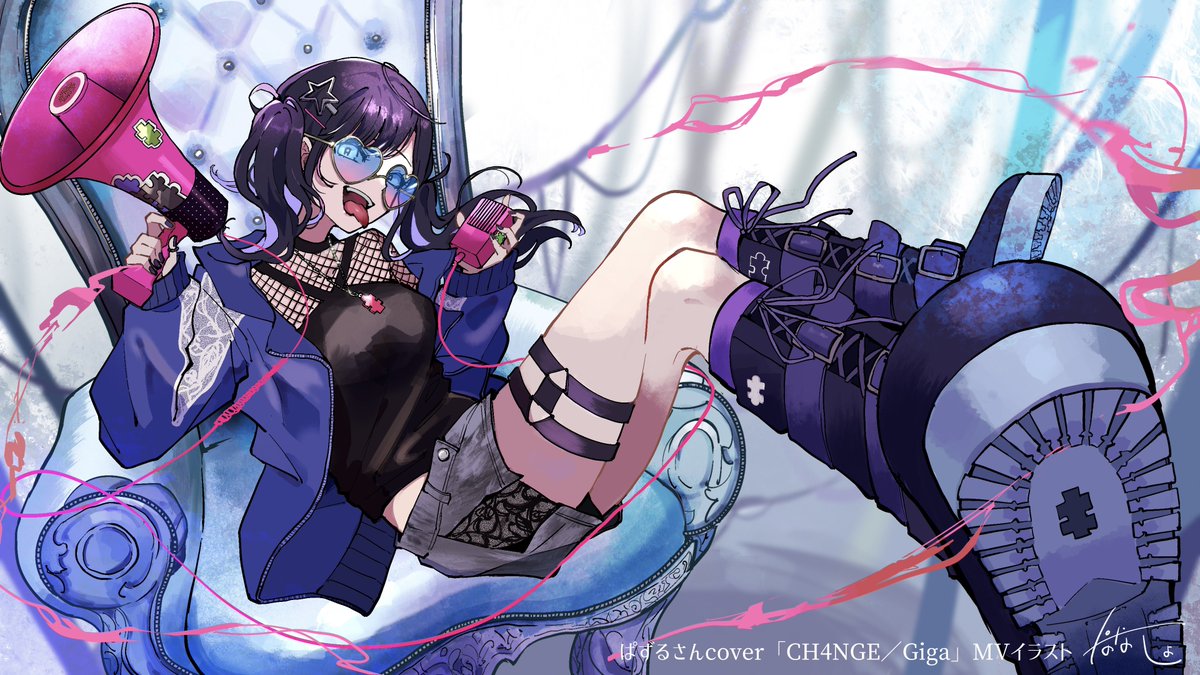 ななしょ (@nanasho_0110) on Twitter photo #ななしょのアトリエ
【ご依頼実績】
ぱずるさん(<a href="/paZ_zle_/">ぱずる🧩5/3ライブと歌みた</a> )の歌ってみたcover作品、「CH4NGE/Giga」のMVイラストをお手伝いさせていただきました!
niconico▶︎ sp.nicovideo.jp/watch/sm447819… #ななしょのアトリエ
【ご依頼実績】
ぱずるさん(<a href="/paZ_zle_/">ぱずる🧩5/3ライブと歌みた</a> )の歌ってみたcover作品、「CH4NGE/Giga」のMVイラストをお手伝いさせていただきました!
niconico▶︎ sp.nicovideo.jp/watch/sm447819…
